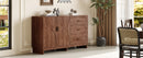 59.1" Buffet Sideboard with 2 Doors and 3 Drawers