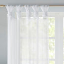 Twist Tab Voile Sheer Window Pair by HouseOfZazla