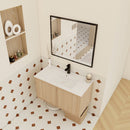 Floating Bathroom Vanity With Sink Combo by HouseOfZazla