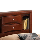 Modern Design Storage Bed With Bookcase Headboard by HouseOfZazla