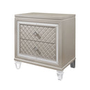 Cross - Glam Nightstand - Champagne by HouseOfZazla