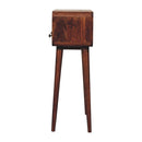 Solid Wood Curved Console Table by HouseOfZazla