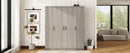 4 Door Wardrobe With 1 Drawer by HouseOfZazla