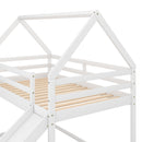 House Shape Bunk Bed With Slide And Ladder by HouseOfZazla