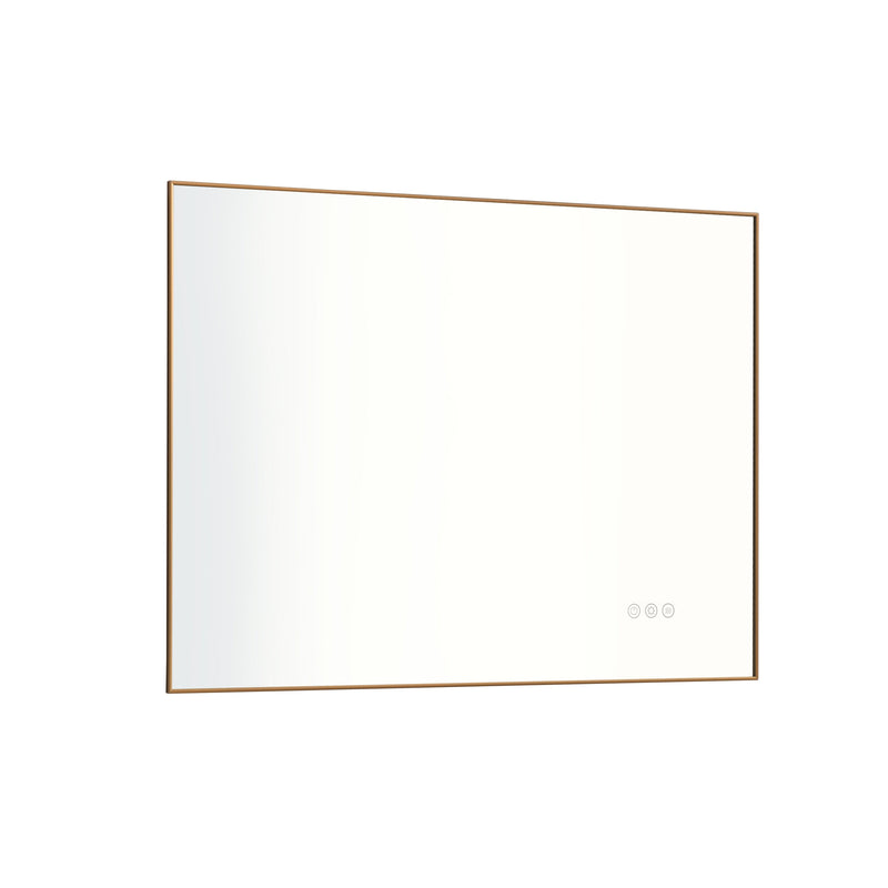 32x 24 Inch LED Mirror Bathroom Vanity Mirror with Back Light, Wall Mount Anti-Fog Memory Large Adjustable Vanity Mirror
