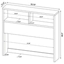 Geary - 3 Piece Bedroom Set With Bookcase Headboard