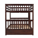 Bunk Bed With Ladders And 2 Storage Drawers by Unique Piece Furniture