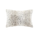 Full/Queen 4PC Faux Fur Comforter Set