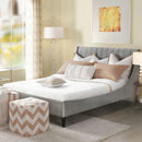 Aspen - Vertical Tufted Modern Headboard Platform Bed Set by Unique Piece Furniture