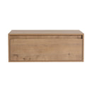 Modern Minimalist Bathroom Cabinet With Soft Close Drawers And Floating Mounting Design