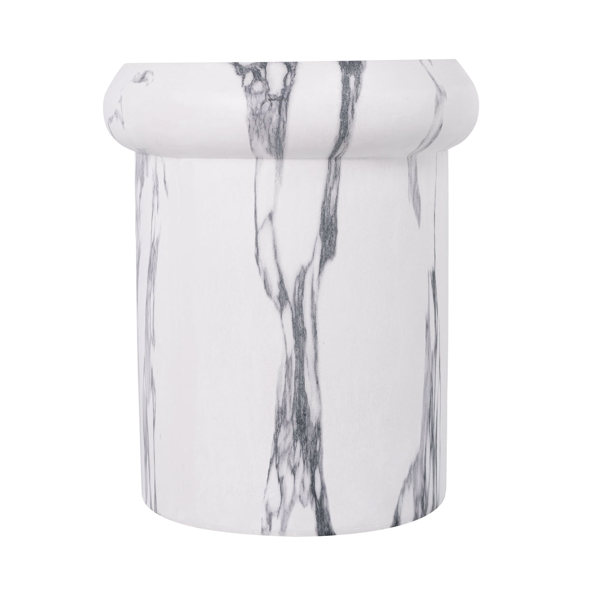 18.11"H Sculptural MGO Side Table, photo 8 of 10