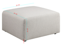 Sofa Ottoman, No Assembly Required