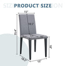 Versatile Dining Chairs With Comfortable Design And Metal Legs by HouseOfZazla