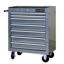 7 DRAWERS MULTIFUNCTIONAL TOOL CART WITH WHEELS-SLIVER