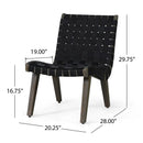 Outdoor 3 Piece Rope Weave Patio Seating Set