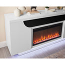 Alessia - Electric Fireplace With Multi Color LED And Flame Settings by HouseOfZazla