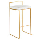 Fuji - Contemporary / Glam & Quality Construction Barstool by HouseOfZazla