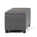 Dover - Upholstered Storage Ottoman Bench by Unique Piece Furniture