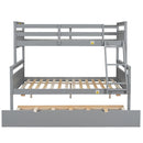 Bunk Bed With Ladder And Safety Guardrail by HouseOfZazla