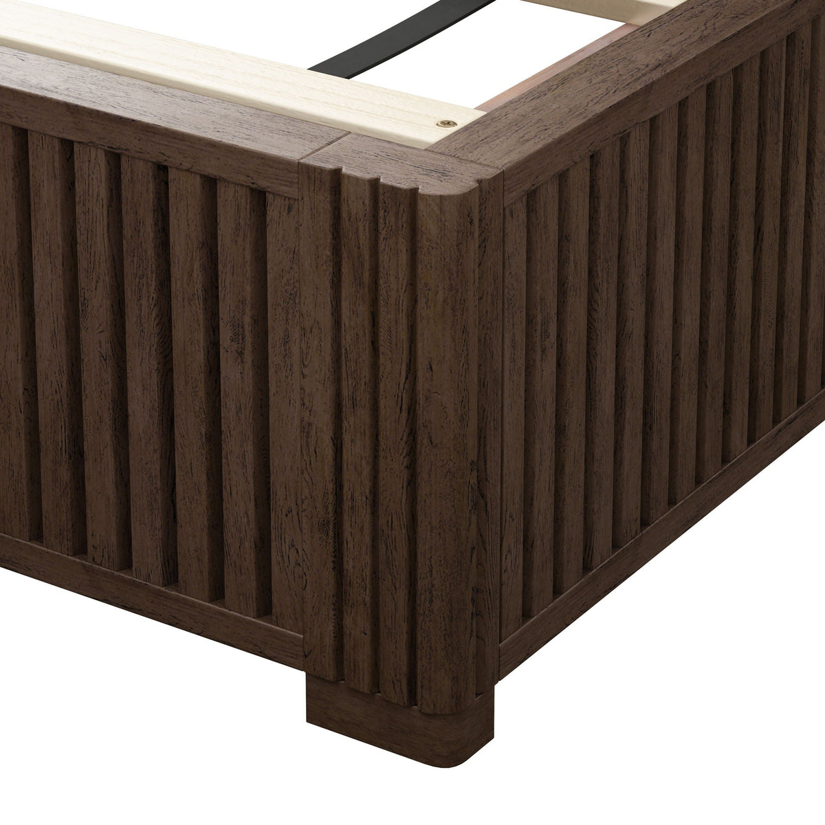 Platform Bed Frame With Headboard, Floor Standing Design, photo 27 of 40
