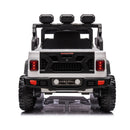 24V Ride On Large PickUp Truck car for Kids,ride On 4WD Toys with Remote Control,Parents Can Assist in Driving,Bluetooth music version,Pickup truck design with spacious storage in the rear.