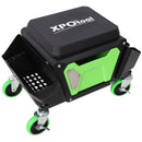 Heavy Duty Mechanic Stool With Wheels And Soft Rubber Cushion And 330Lbs Capacity - Green by HouseOfZazla