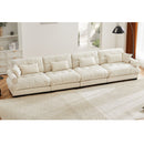 Super Comfort Oversized Modular Sectional Sofa, Deep Seat Convertible L Shaped Couch by HouseOfZazla