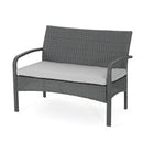 Cordoba KD Wicker 4 Piece Chat Set