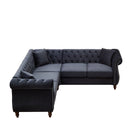 Streamline Modern L-Shaped Corner Sofa by HouseOfZazla