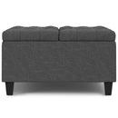 Harrison - Upholstered Coffee Table Storage Ottoman by Unique Piece Furniture