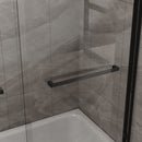 Goodyo - Double Sliding Bathtub Shower Door With Sgcc Clear Tempered Glass by HouseOfZazla