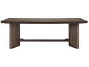Kavanaugh - Trestle Dining Table - Dark Brown