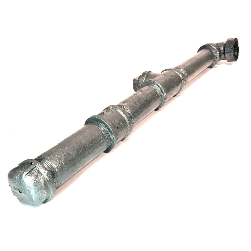 Foam Rubber Metal Pipe with Fittings Action Stunt Prop