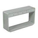 Console Table With 3 Drawers And Display Shelf by HouseOfZazla