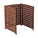 3 Panel Outdoor Air Conditioner Fence Screen by HouseOfZazla