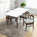 Levi - Modern Style Rectangular Dining Kitchen Table by Unique Piece Furniture