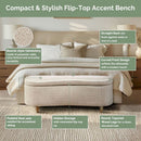 Flip Top Storage Bench by Unique Piece Furniture
