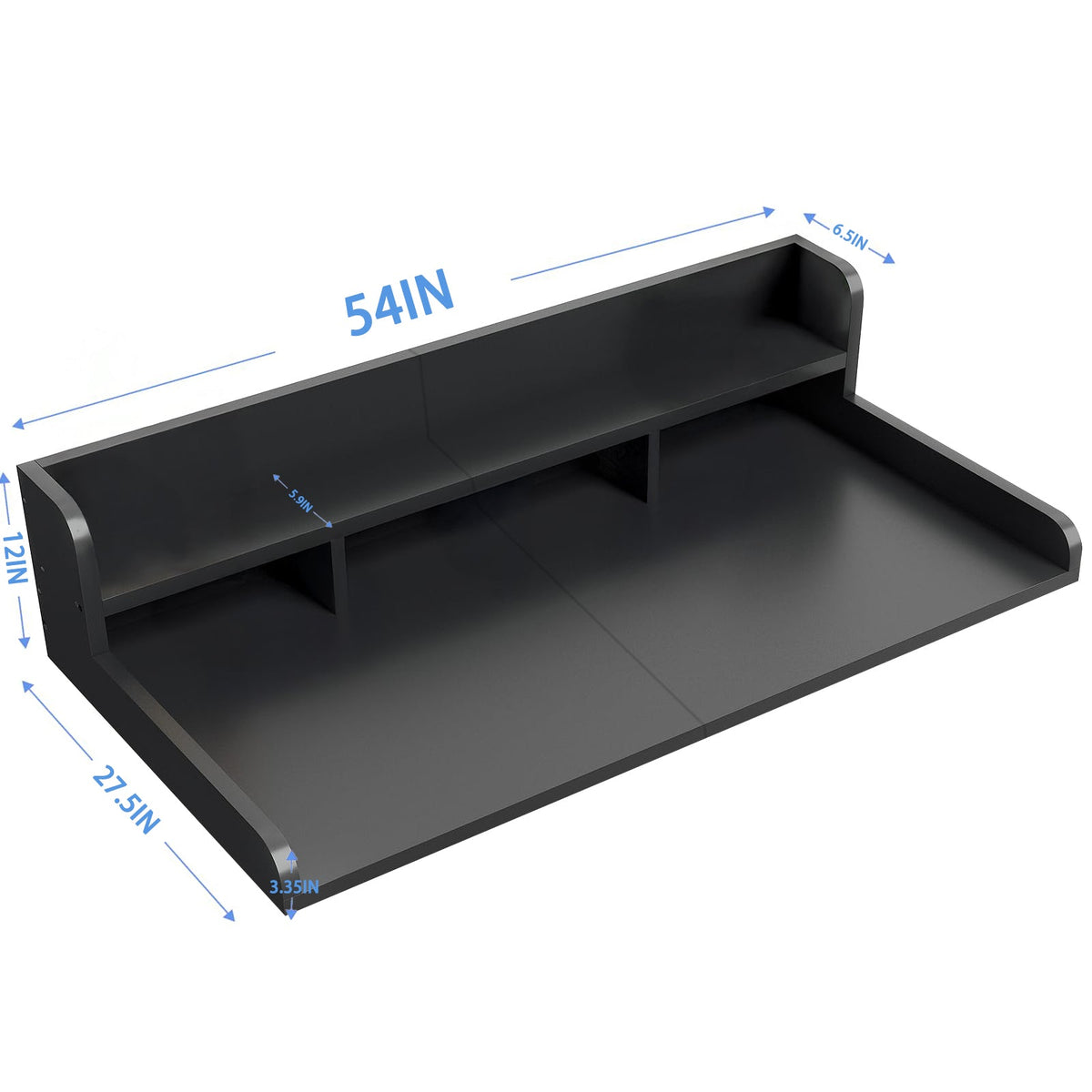 Washer Dryer Countertop with Non-slip Pads - Black, photo 2 of 7