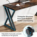 Writing Desk With Z-Shaped Legs by HouseOfZazla