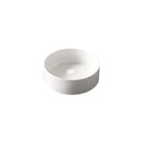 MUNIN 16'' Bathroom Sink, Round Vessel Ceramic Basin