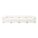 Stylish Sofa With Storage Seat And Cylindrical Backrest
