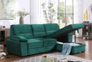 Kipling - Reversible Sleeper Sectional Sofa Chaise by HouseOfZazla