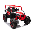 24V Ride On XXL UTV car for kid,2seater with two safety belts, Side by Side 4x4 Ride on Off-Road Truck with Parent Remote Control, Battery Powered Electric Car w/High Low Speed, two safety belts.