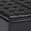 Harrison - Large Coffee Table Storage Ottoman by HouseOfZazla