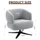 Cuddle Style Leisure Swivel Sofa Chair by HouseOfZazla