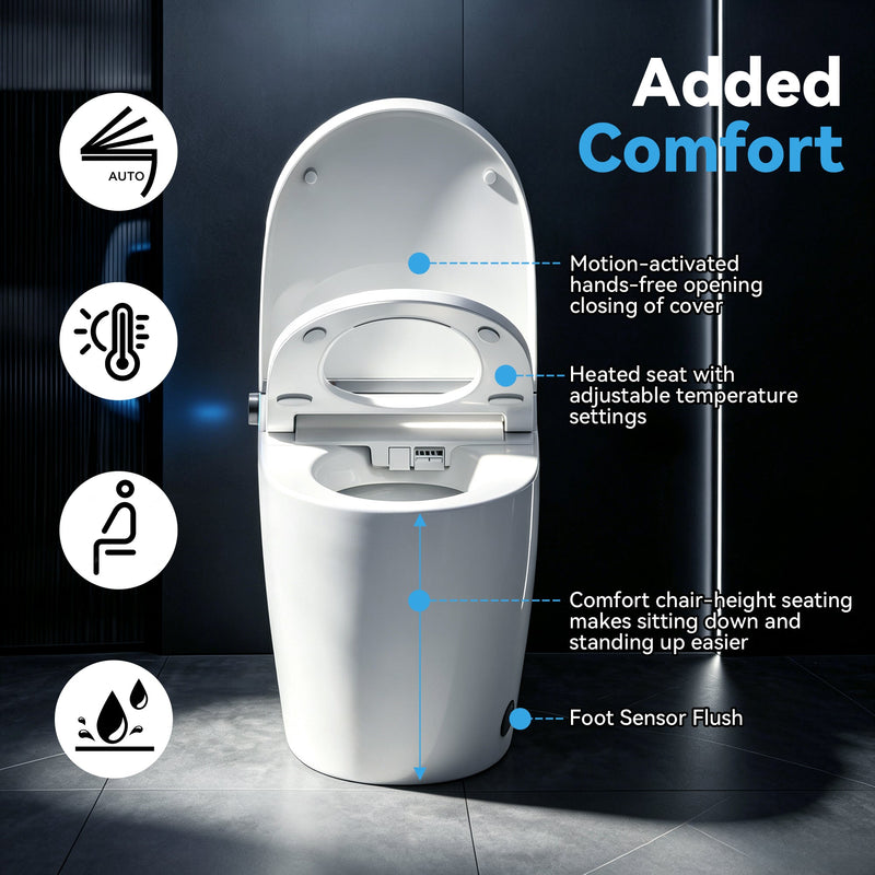Smart Toilets with Heated Bidet Seat, photo 3 of 10