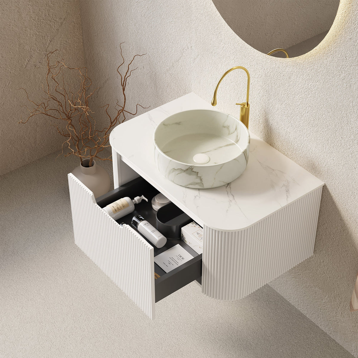 DINA 30" Bathroom Vanity and Sink, photo 7 of 10