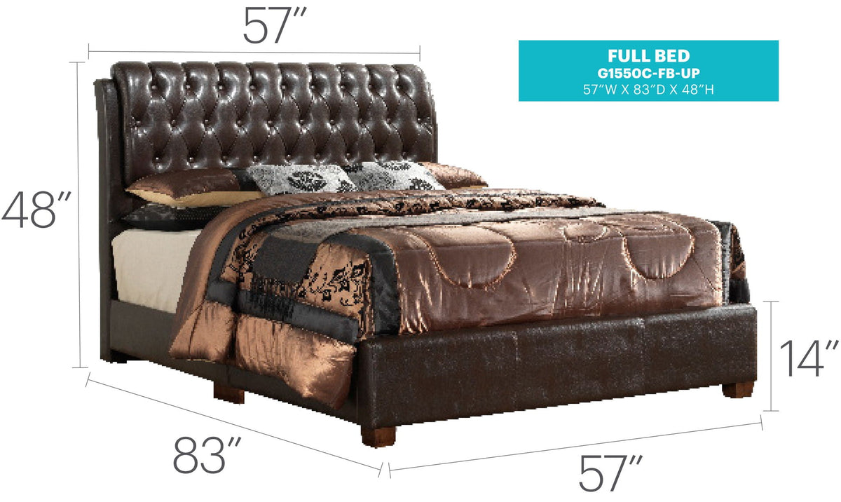Tufted Upholstered Bed, photo 37 of 40