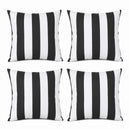 4 Pack Outdoor Pillow Covers - 18x18 Inch