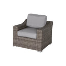 Outdoor Wicker Conversation Set With Cushions, All Weather by HouseOfZazla